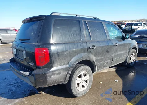 2003 Honda Pilot Ex-L z USA, uszkodzony, nr VIN 2HKYF18663H611514